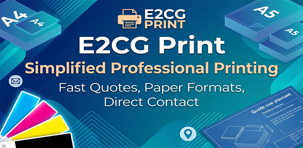 E2CG Print - Impression professionnelle